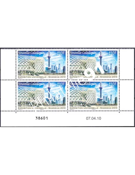 Nelle-Calédonie, Coin daté sur n° 1101,Collection timbres Dom-Tom