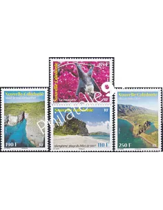 NOUVELLE CALEDONIE, n° 1202 à 1205, collection timbres Dom-Tom