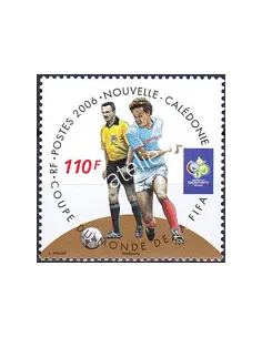Nouvelle-Calédonie, n° 977, football, collection timbres Dom Tom