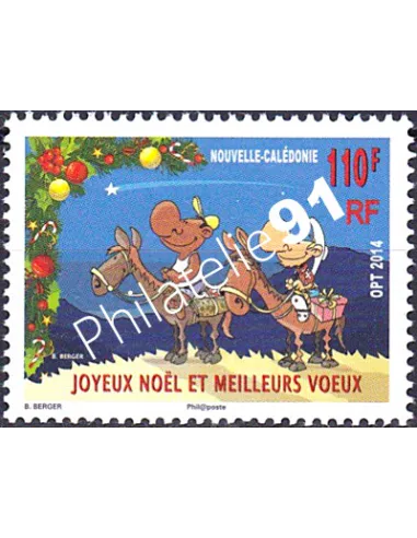 Nouvelle-Calédonie, n° 1228, Noël, collection timbres Dom Tom