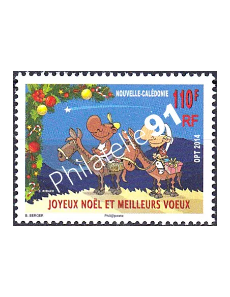 Nouvelle-Calédonie, n° 1228, Noël, collection timbres Dom Tom