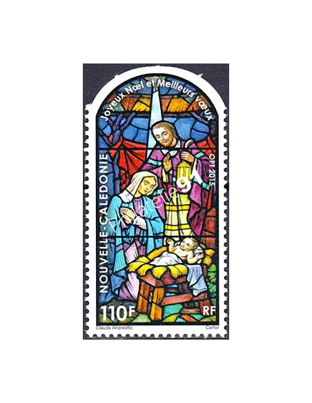 Nouvelle-Calédonie, n° 1251, Noël, collection timbres Dom Tom