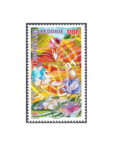 Nouvelle-Calédonie, n° 1332, collection timbres Dom Tom