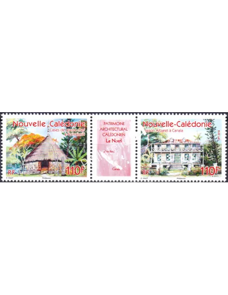 Nouvelle-Calédonie, n° 1333 à 1334, paire, collection timbres Dom Tom