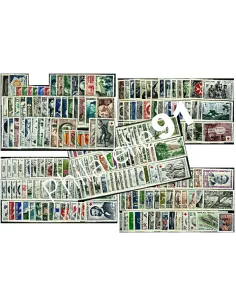 Les 5 années complètes de France neuves de 1955 à 1959