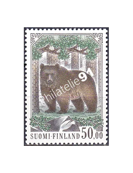 Finlande, n° 1054, timbres d'Europe