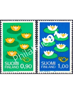Finlande, n° 767 à 768, timbres d'Europe