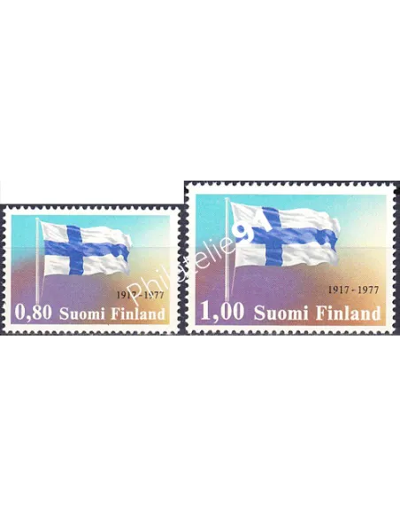 Finlande, n° 783 à 784, timbres d'Europe