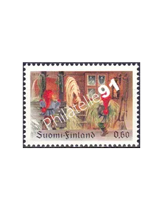 Finlande, n° 824, timbres d'Europe