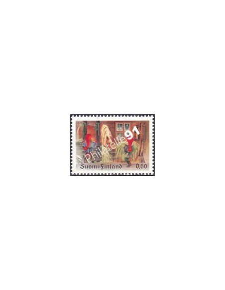 Finlande, n° 824, timbres d'Europe