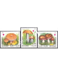 Finlande, n° 828 à 830, timbres d'Europe