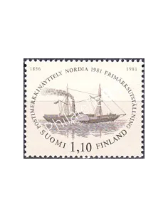 Finlande, n° 844, timbres d'Europe