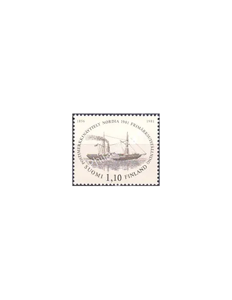 Finlande, n° 844, timbres d'Europe