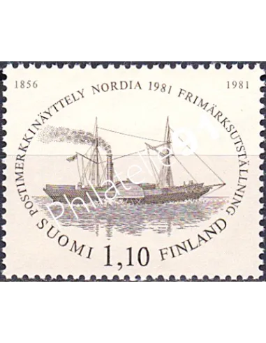Finlande, n° 844, timbres d'Europe