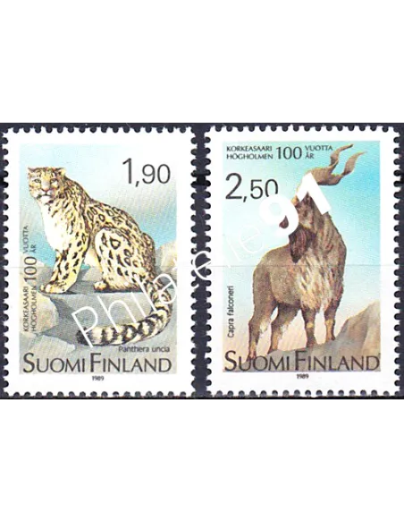 Finlande, n° 1051 à 1052, timbres d'Europe