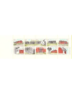 Finlande, Carnet n° 814, timbres d'Europe