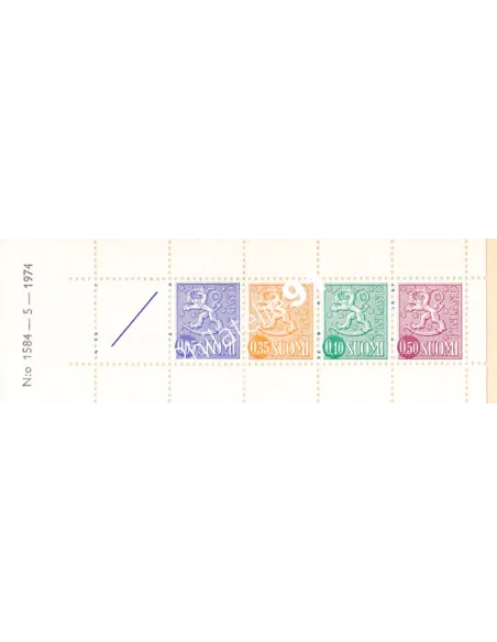 Finlande, Carnet n° 709, collection timbres Europe