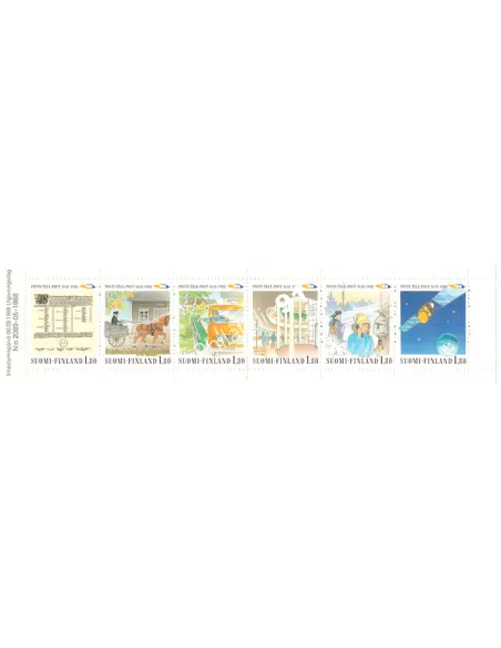 Finlande, Carnet n° 1023, timbres d'Europe