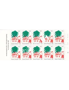Finlande, Carnet n° 1198a, timbres d'Europe