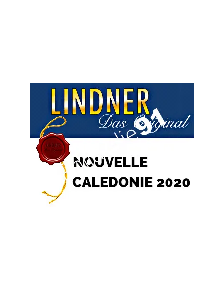 LINDNER NOUVELLE-CALÉDONIE 2020, matériel philatélique