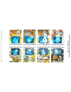 Finlande, Carnet n° 1242, timbres d'Europe