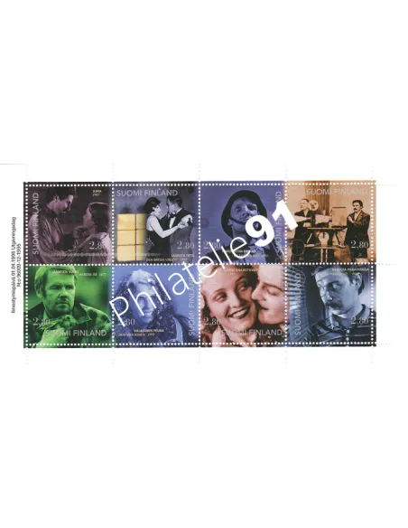 Finlande, Carnet n° 1304, timbres d'Europe