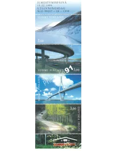 Finlande, Carnet n° 1435, timbres d'Europe