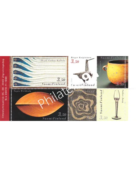 Finlande, Carnet n° 1503, timbres d'Europe