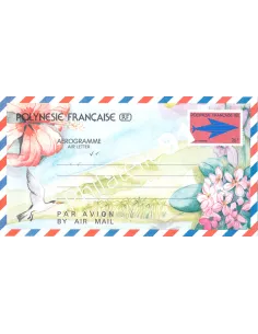 POLYNESIE, Aérogramme n° 9, collection timbres Dom-Tom