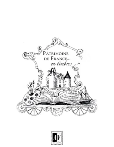 AV - France - Jeu LUXE          2019 - Patrimoine de France en timbres - 2019 (en couleurs)