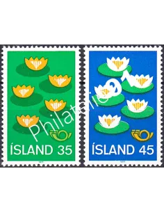 Islande, n° 473 à 474, timbres d'Europe