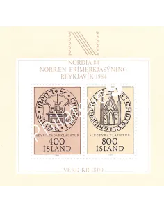 Islande, BF n° 4, collection timbres d'Europe