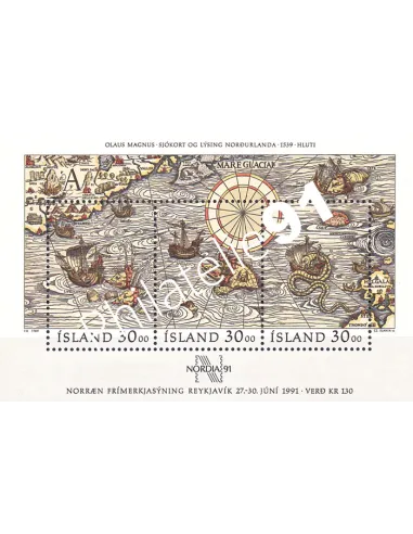 Islande, BF n° 10, collection timbres d'Europe