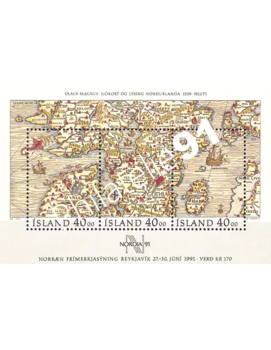 Islande, BF n° 11, collection timbres d'Europe