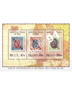 Islande, BF n° 14, collection timbres d'Europe