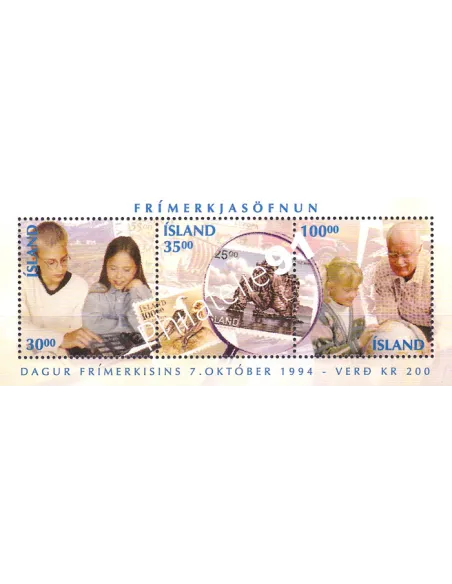 Islande, BF n° 17, collection timbres d'Europe
