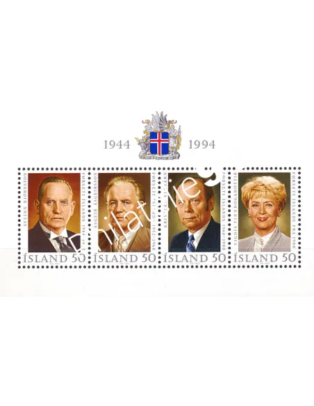Islande, BF n° 16, collection timbres d'Europe