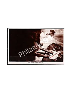 Carte postale - GUNS OF H.M.S RENOWN - Flotte anglaise 39/45