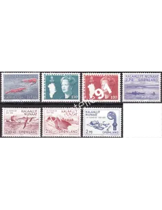 Groenland,Année complète neuve 1982, collection timbre Europe
