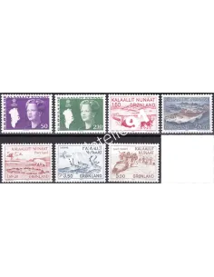 Groenland,Année complète neuve 1981, collection timbre Europe