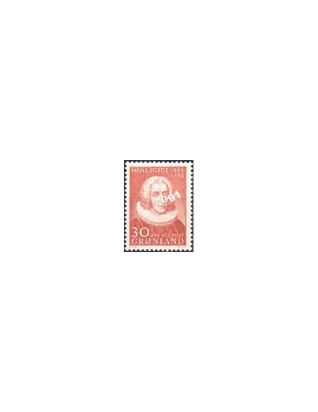 Groenland, n° 32, Collection timbres d'Europe