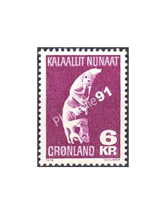 Groenland, n° 99, Collection timbres d'Europe