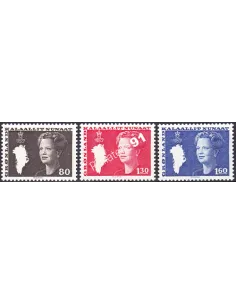 Groenland, n° 108 à 110, Collection timbres d'Europe