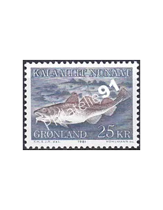 Groenland, n° 117, Collection timbres d'Europe