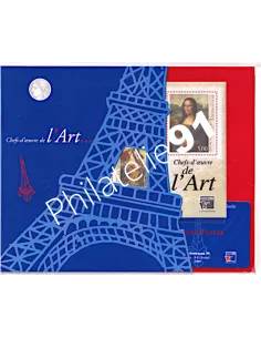 Bloc n° 23, thématique Art, Collection timbres France