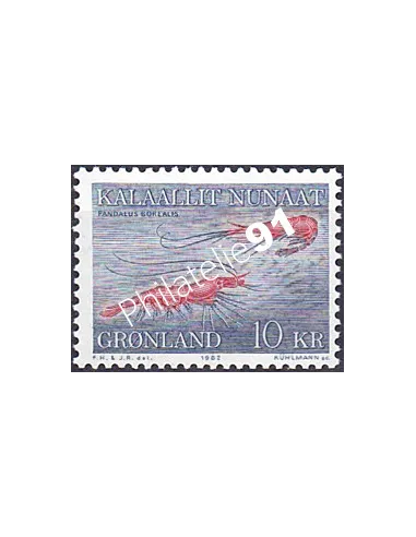 Groenland, n° 121, Collection timbres d'Europe