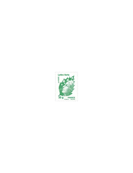 Timbres de France du n° 4593 - Marianne "Lettre verte" 20 g