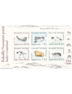 Groenland, Bloc-Feuillet n° 3, Collection timbres d'Europe