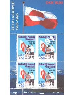Groenland, Bloc-Feuillet n° 9, Collection timbres d'Europe