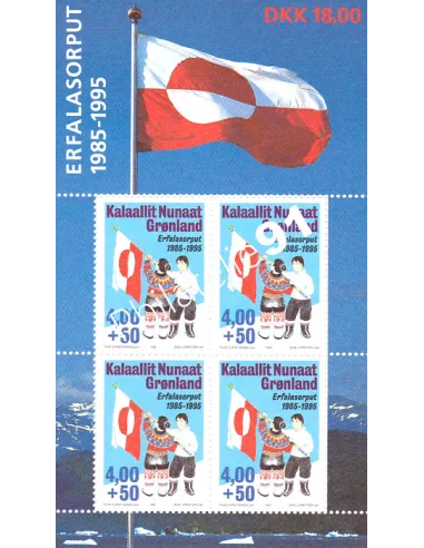 Groenland, Bloc-Feuillet n° 9, Collection timbres d'Europe